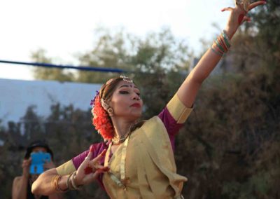 Ganga Puja ceremony and kirtan, International Day of Yoga